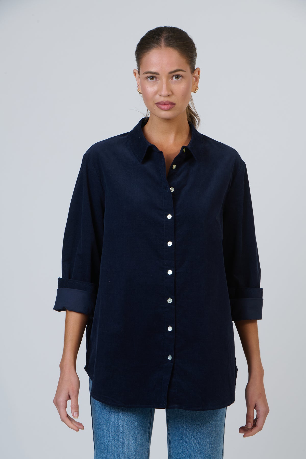 NAM76 Navy Top