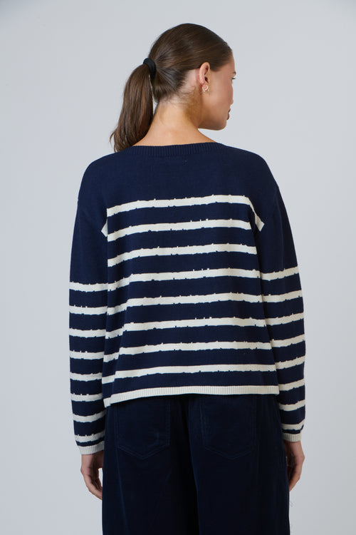 NAM-W24 Ink Mix Knit Jumper