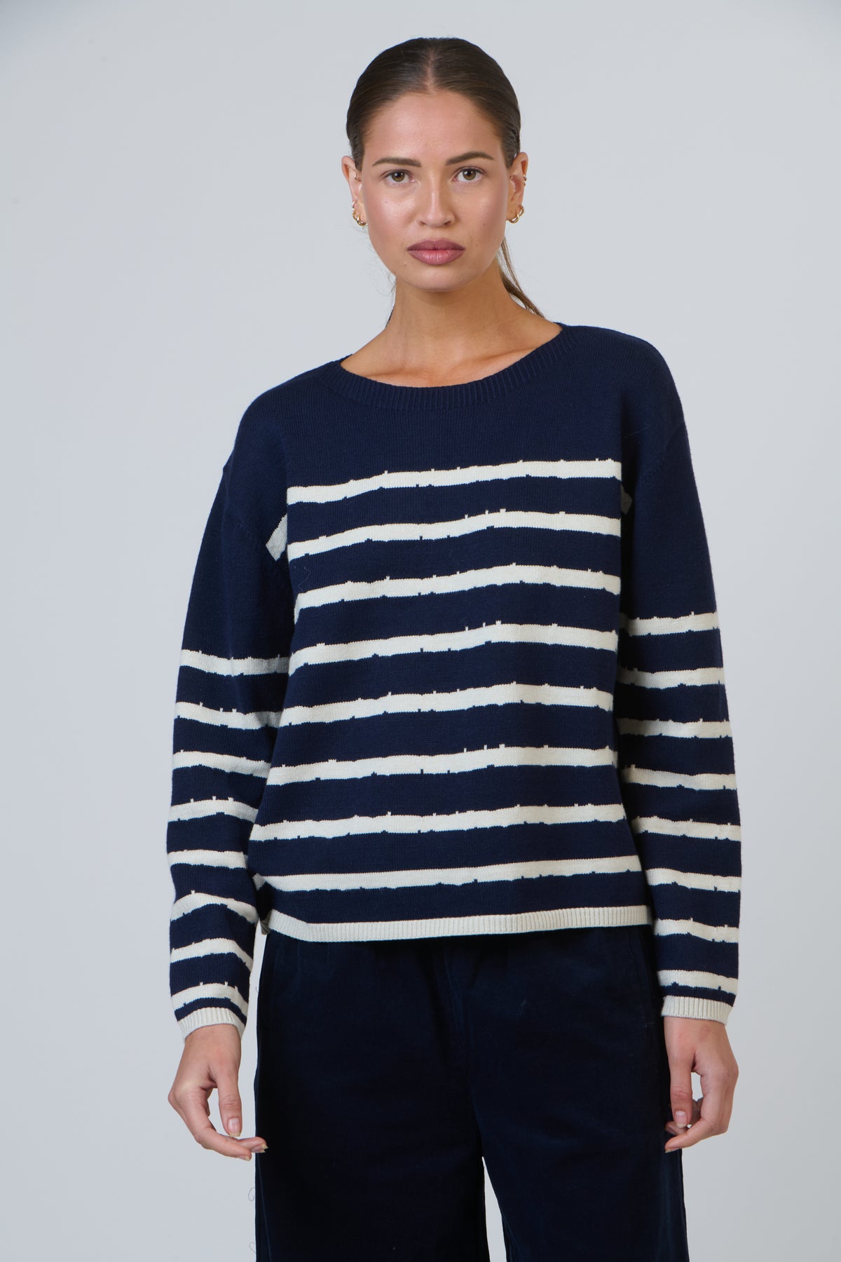 NAM-W24 Ink Mix Knit Jumper