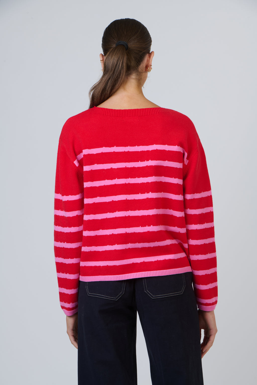 NAM-W24 Rouge Mix Knit Jumper