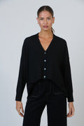 NAM-W25 Noir Knit Cardigan
