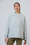 NAM-W32 Ash Mix Knit Jumper