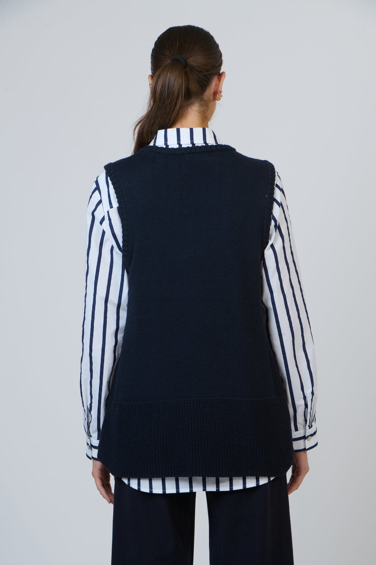 NAM-W34 Ink Knit Vest